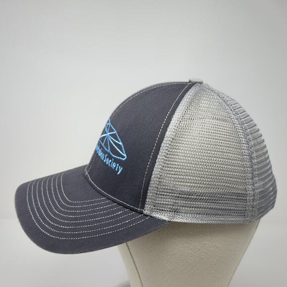 Golden Eagle Audubon Society Trucker Cap Gray One Size Adjustable Mesh Back - Picture 3 of 9